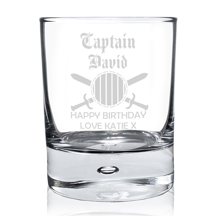 Engraved Bubble Tumbler – Captain Rum